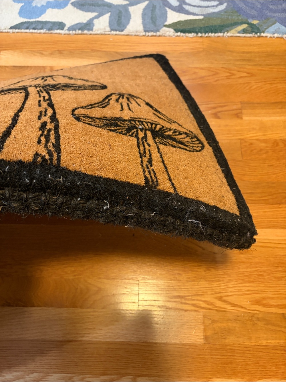 Anthropologie Forest Mushroom Coir Doormat NWT - Picture 8 of 8